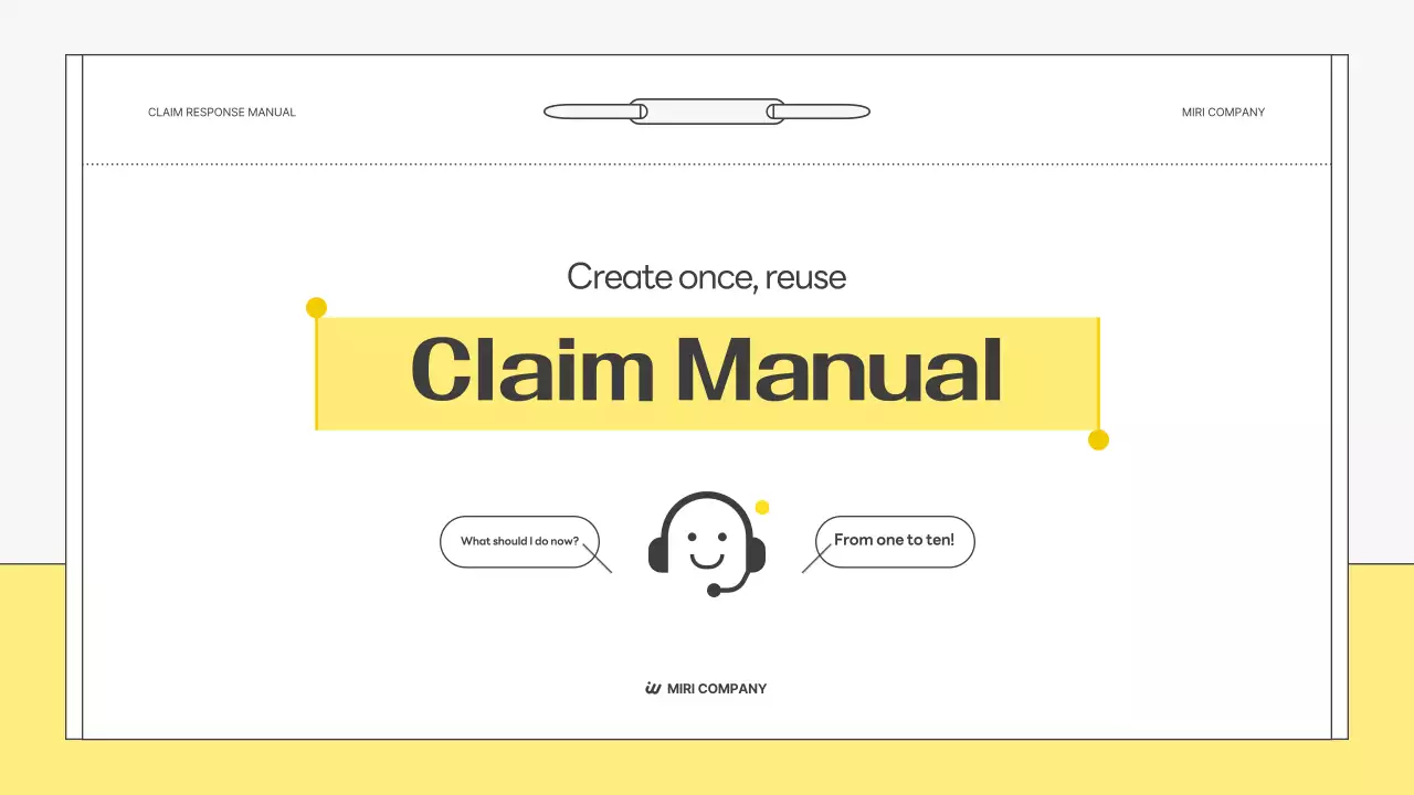 Manual Tanggapan Klaim Sederhana Kuning