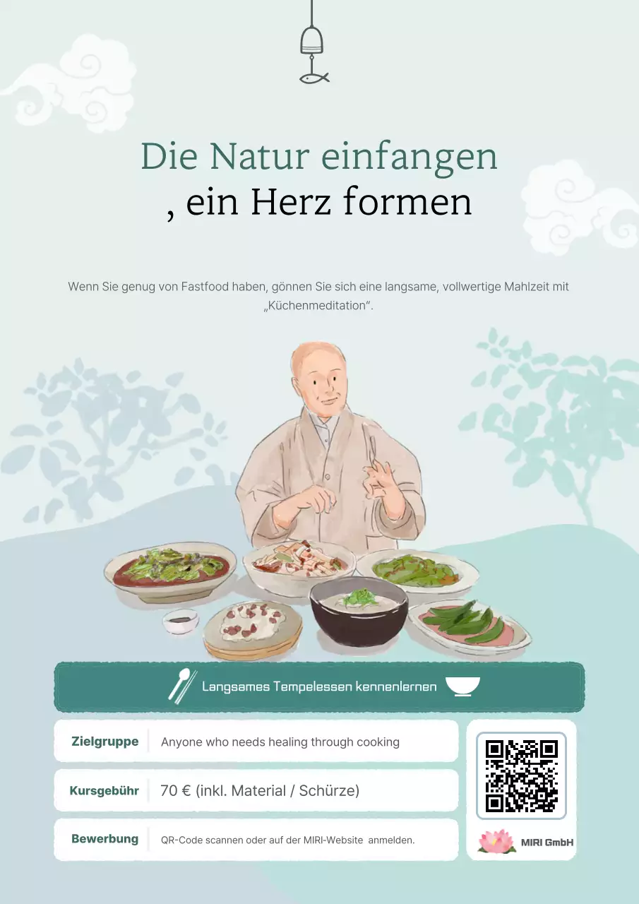 Einfache und natürliche Kochanleitung