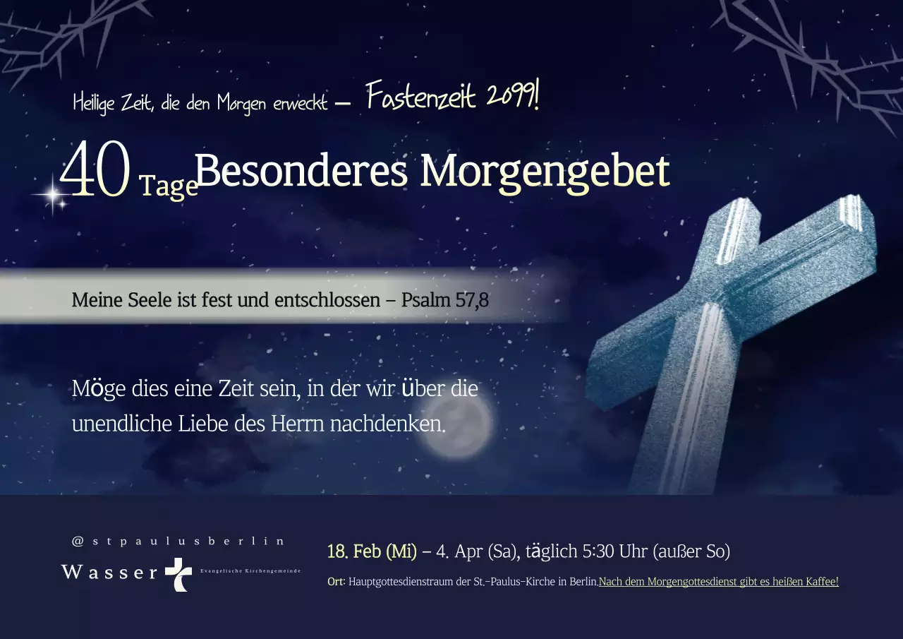 Sonderausstellung „Marineblaue Reinheit zur Fastenzeit“