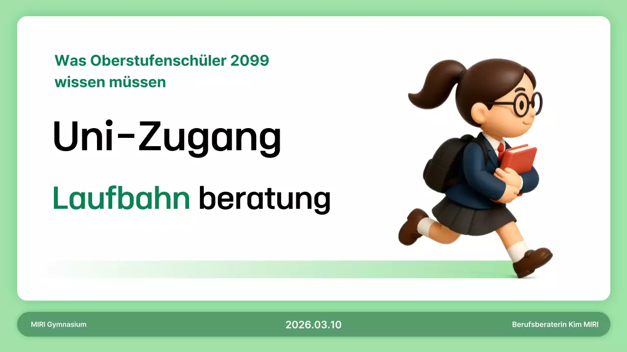 Informationen zur Berufsinformationsveranstaltung für den Studieneingang des Yeondu Simple College