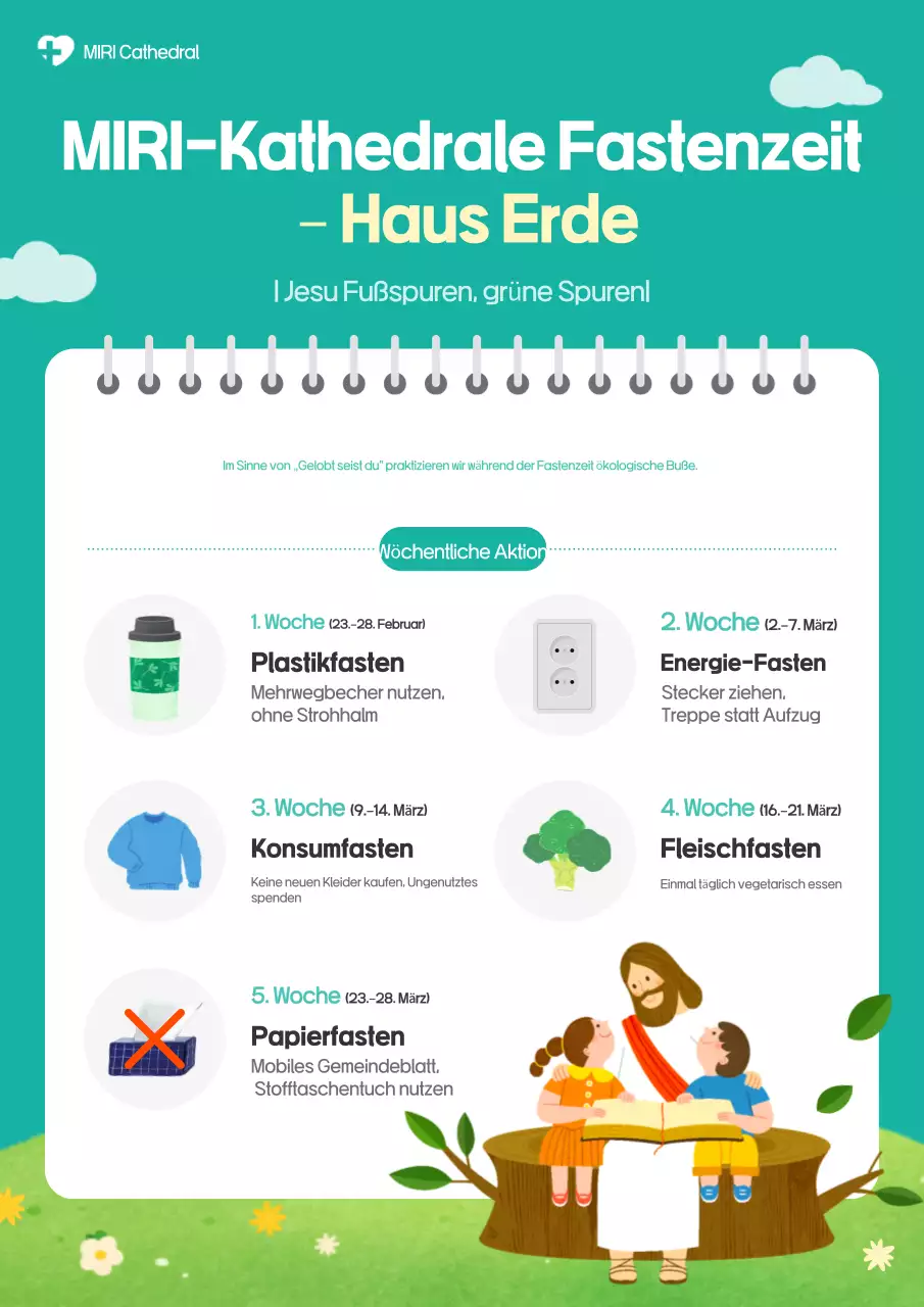 Kampagne für eine saubere Umwelt