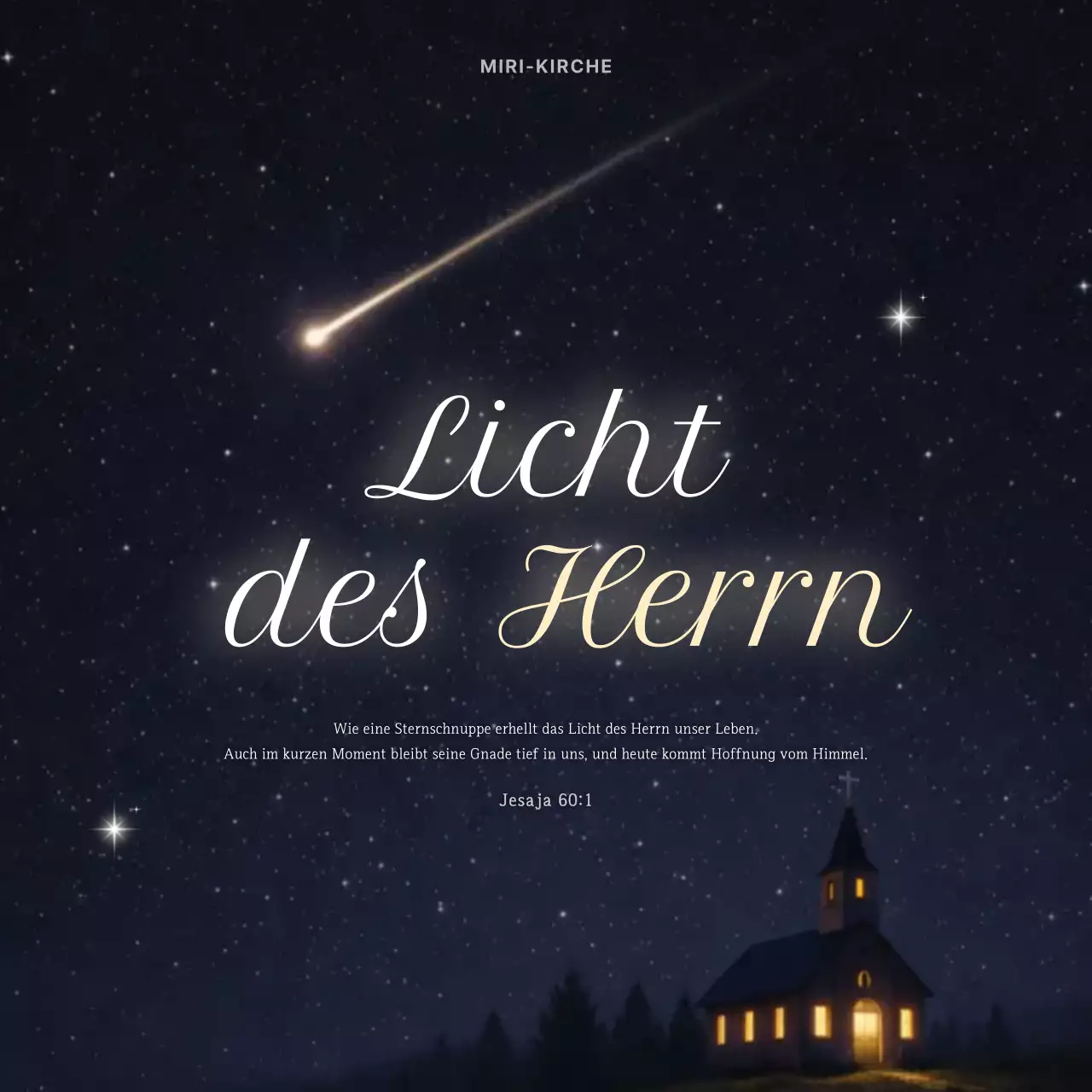 Black Simple Church Event