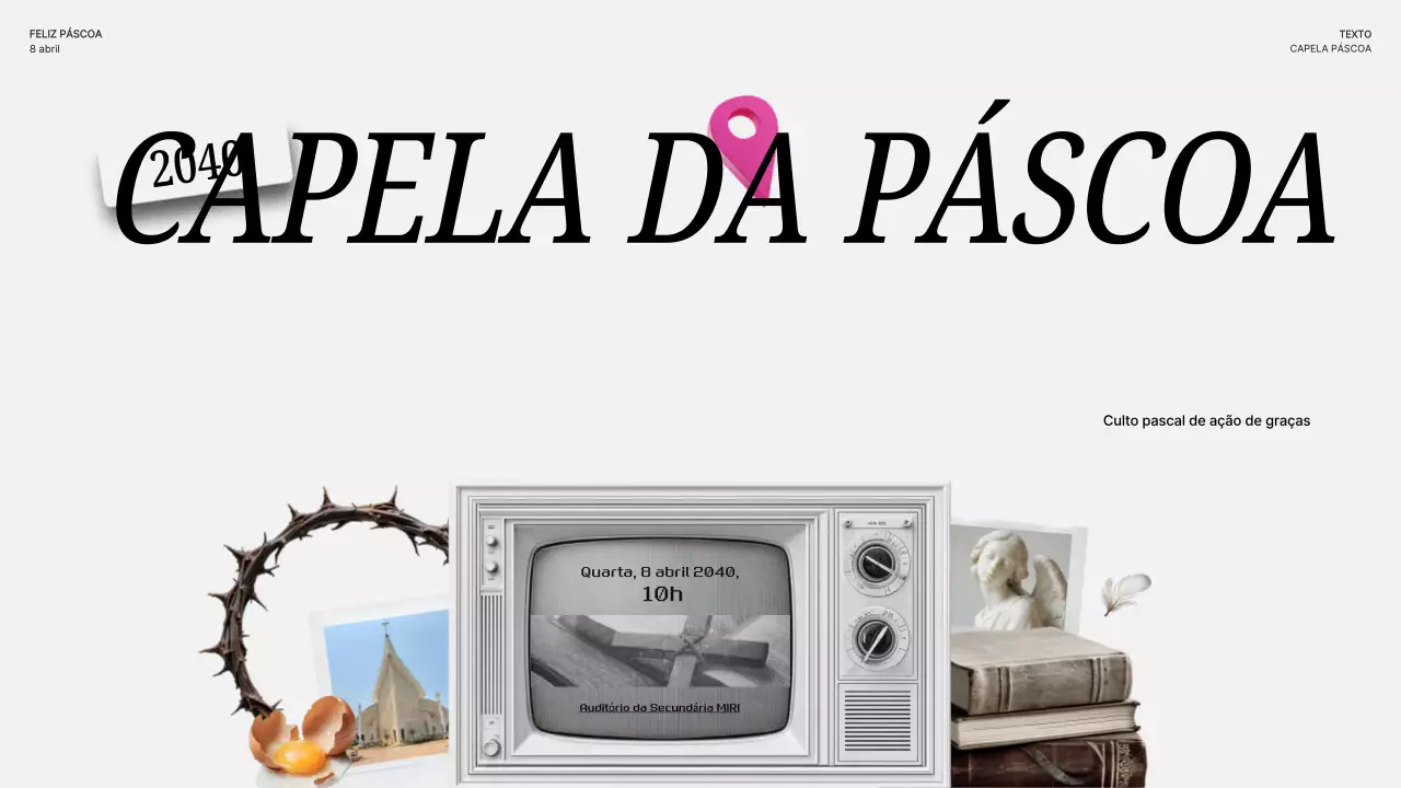 Guia para o Culto de Ação de Graças Rosa Simples de Ressurreição