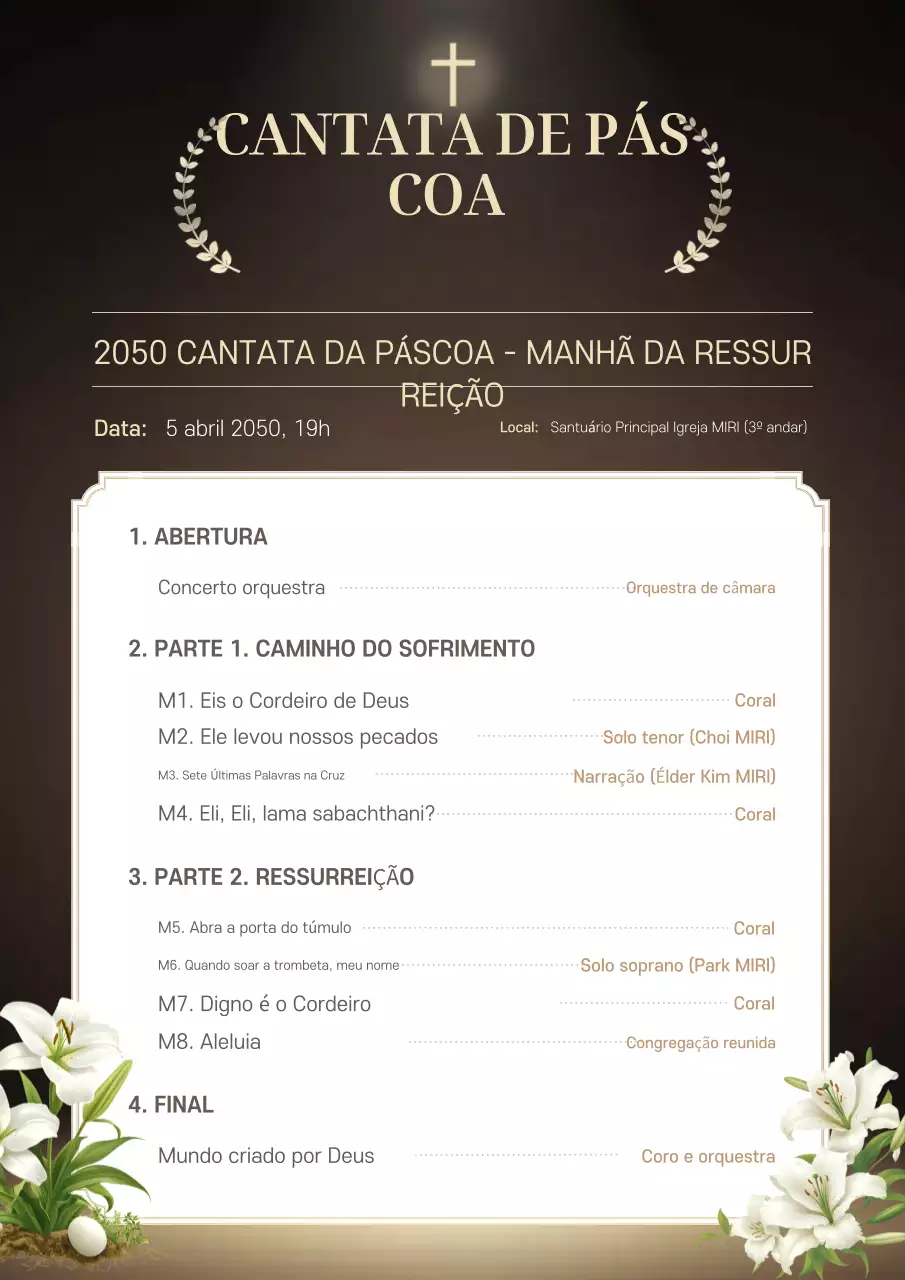 Informações sobre o evento Ivory Classic de Páscoa