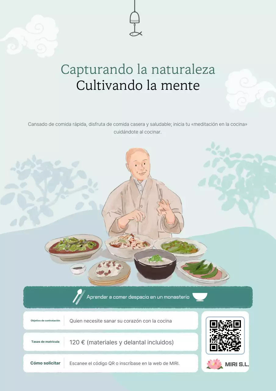 Instrucciones de cocina sencillas y naturales