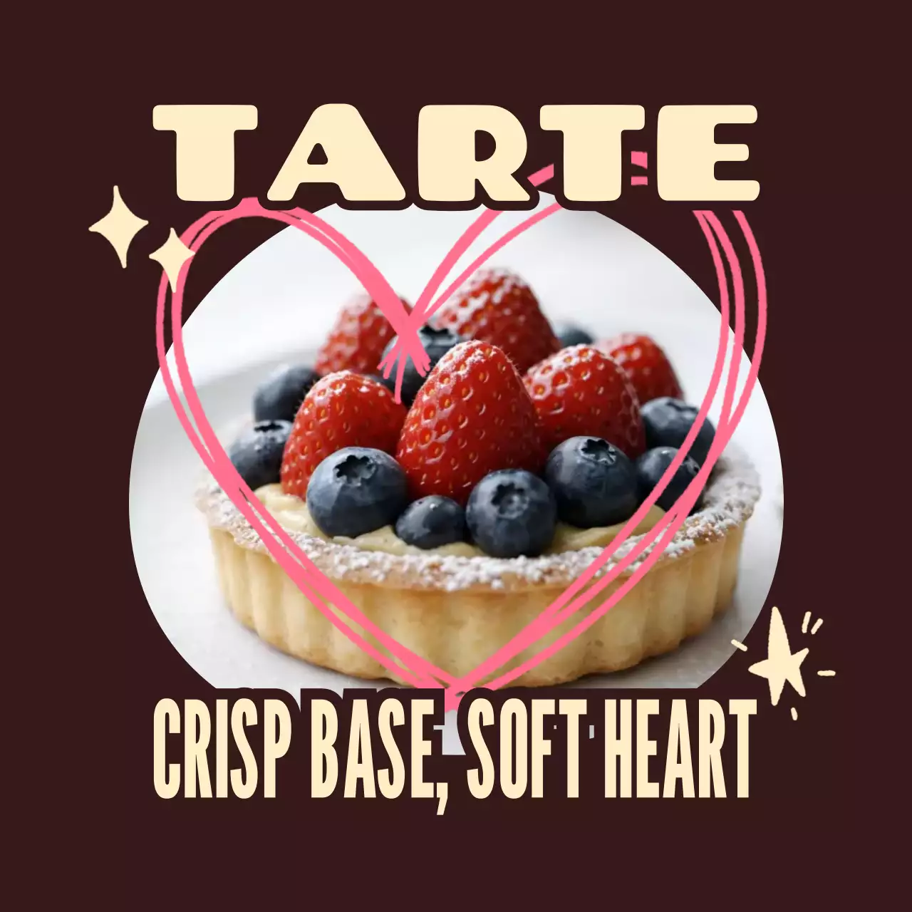 핑크 깔끔 디저트 홍보