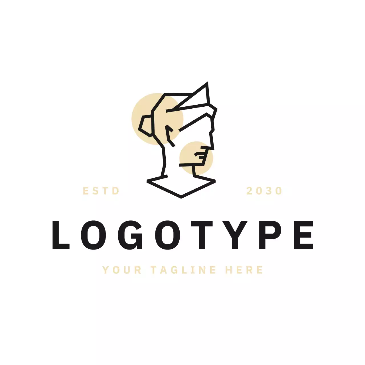 Beige Minimal Athena-Inspired Brand Identity