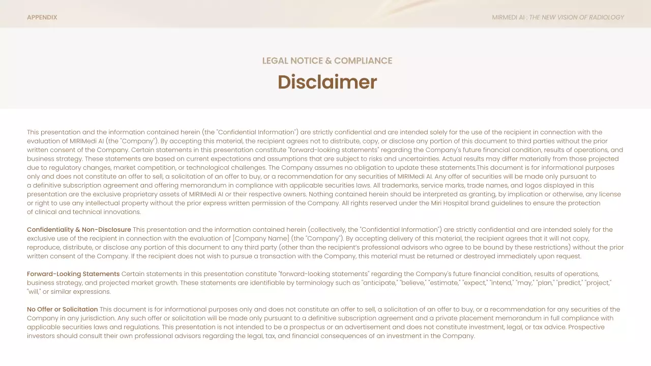 베이지색 모던 비즈니스 프레젠테이션