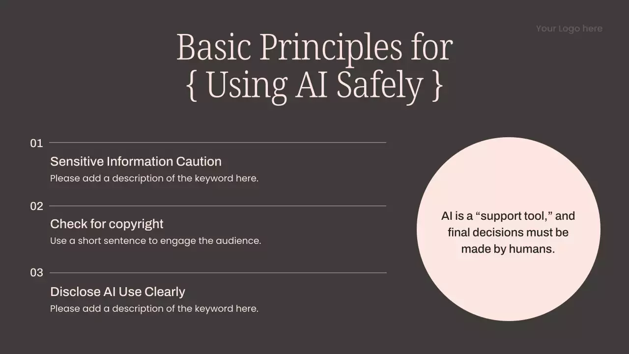 핑크 심플 AI 교육 과정 프레젠테이션