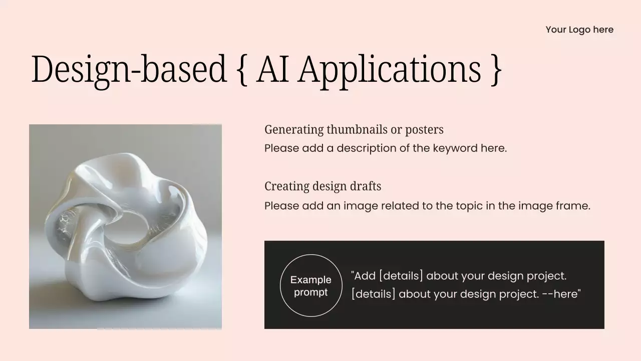 핑크 심플 AI 교육 과정 프레젠테이션