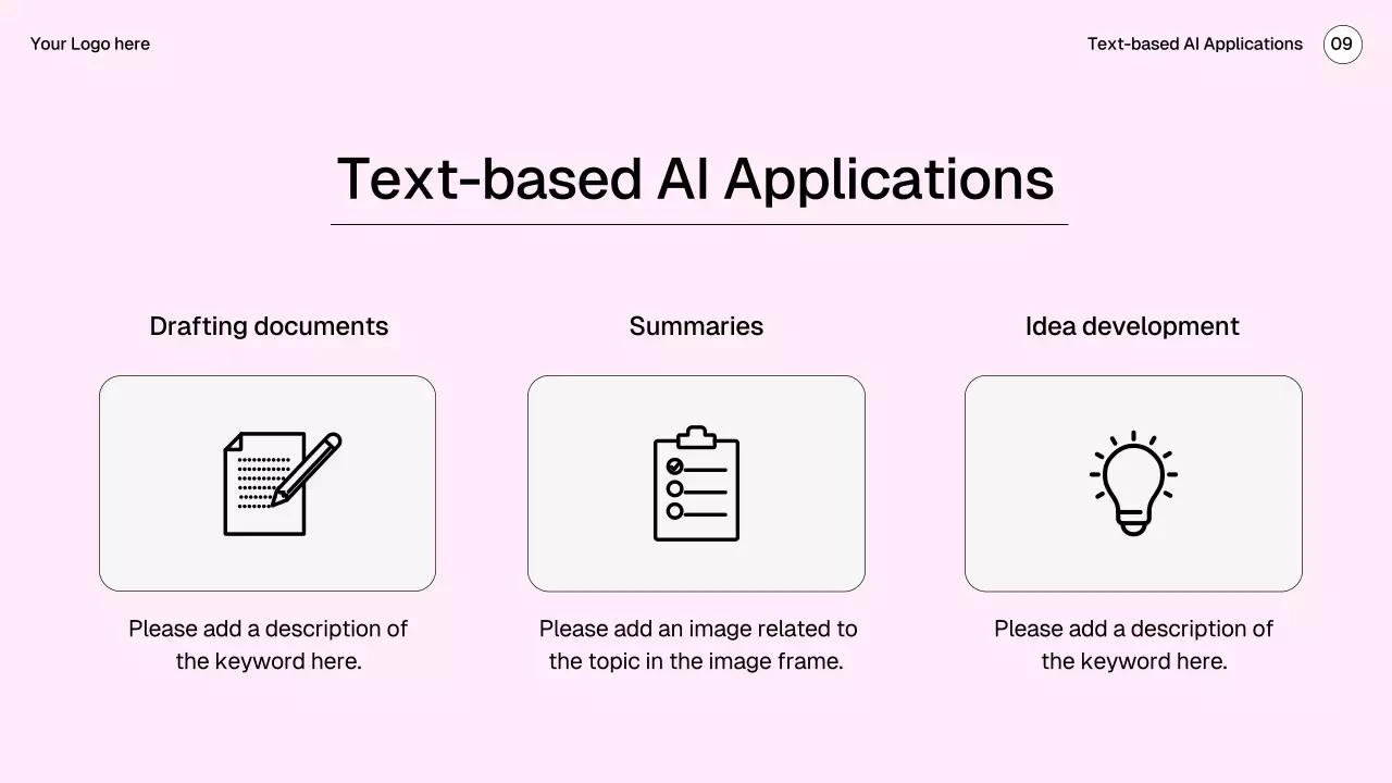핑크 미니멀 AI 학습 가이드