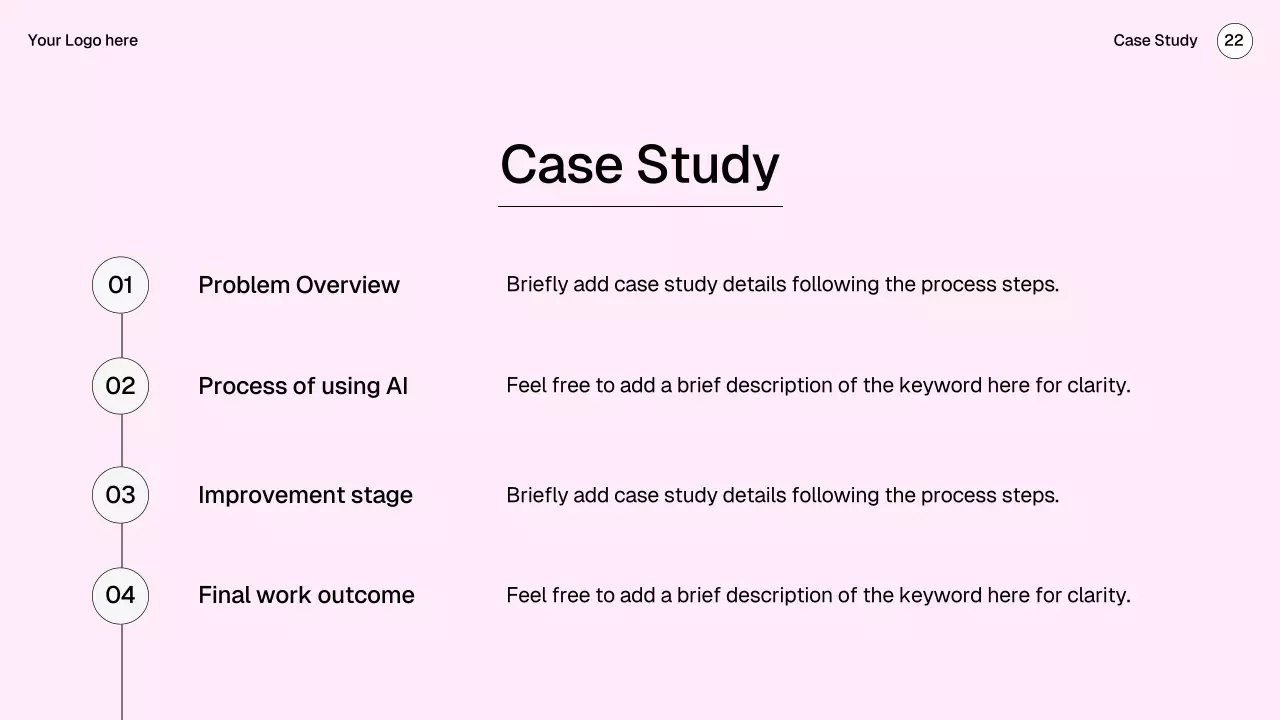 핑크 미니멀 AI 학습 가이드