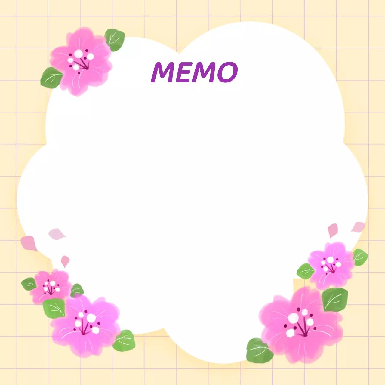 핑크 아기자기한 꽃