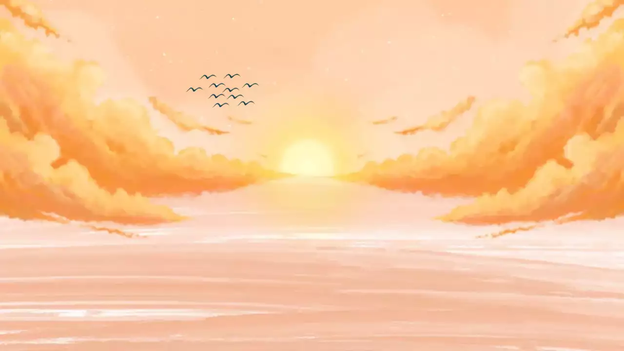 노랑 미니멀 자연 일기