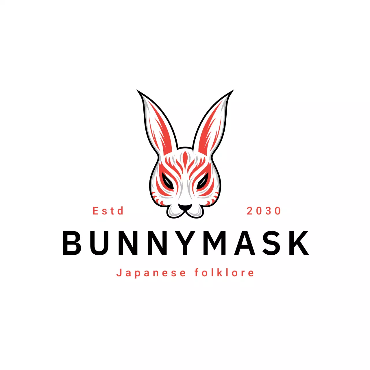 red traditional folklore for brand identity