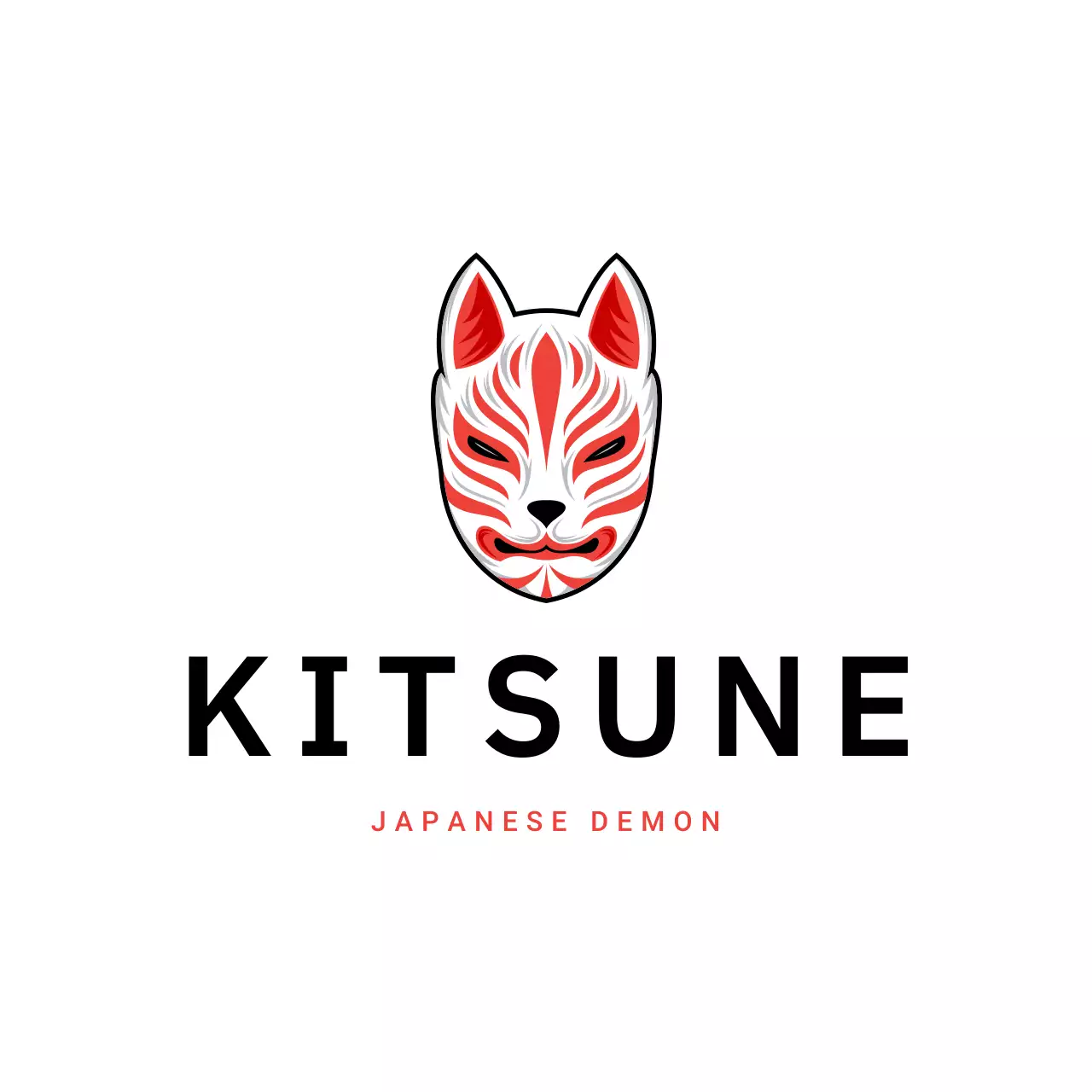 red traditional folklore advertisement