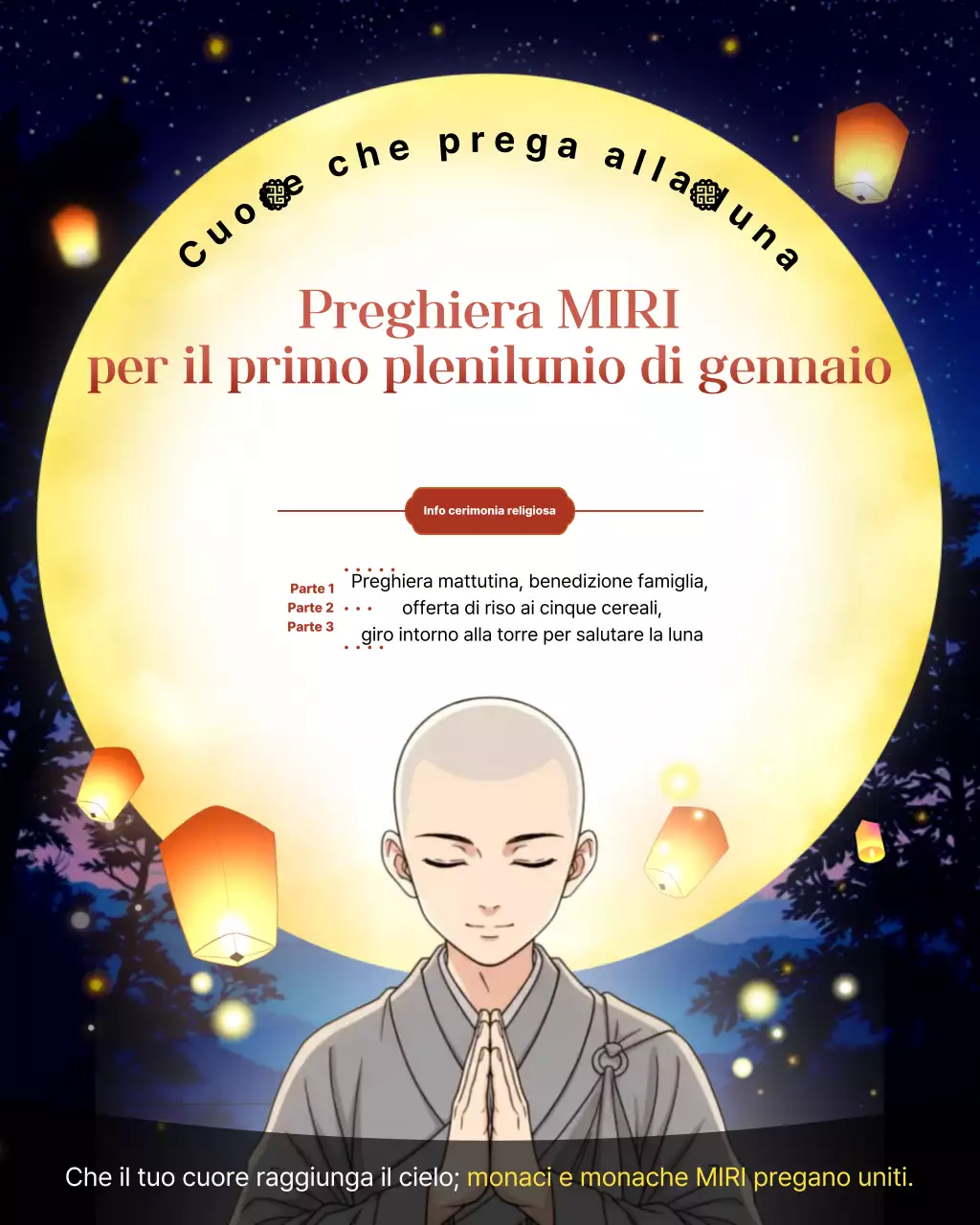 Guida semplice alla prima luna piena gialla