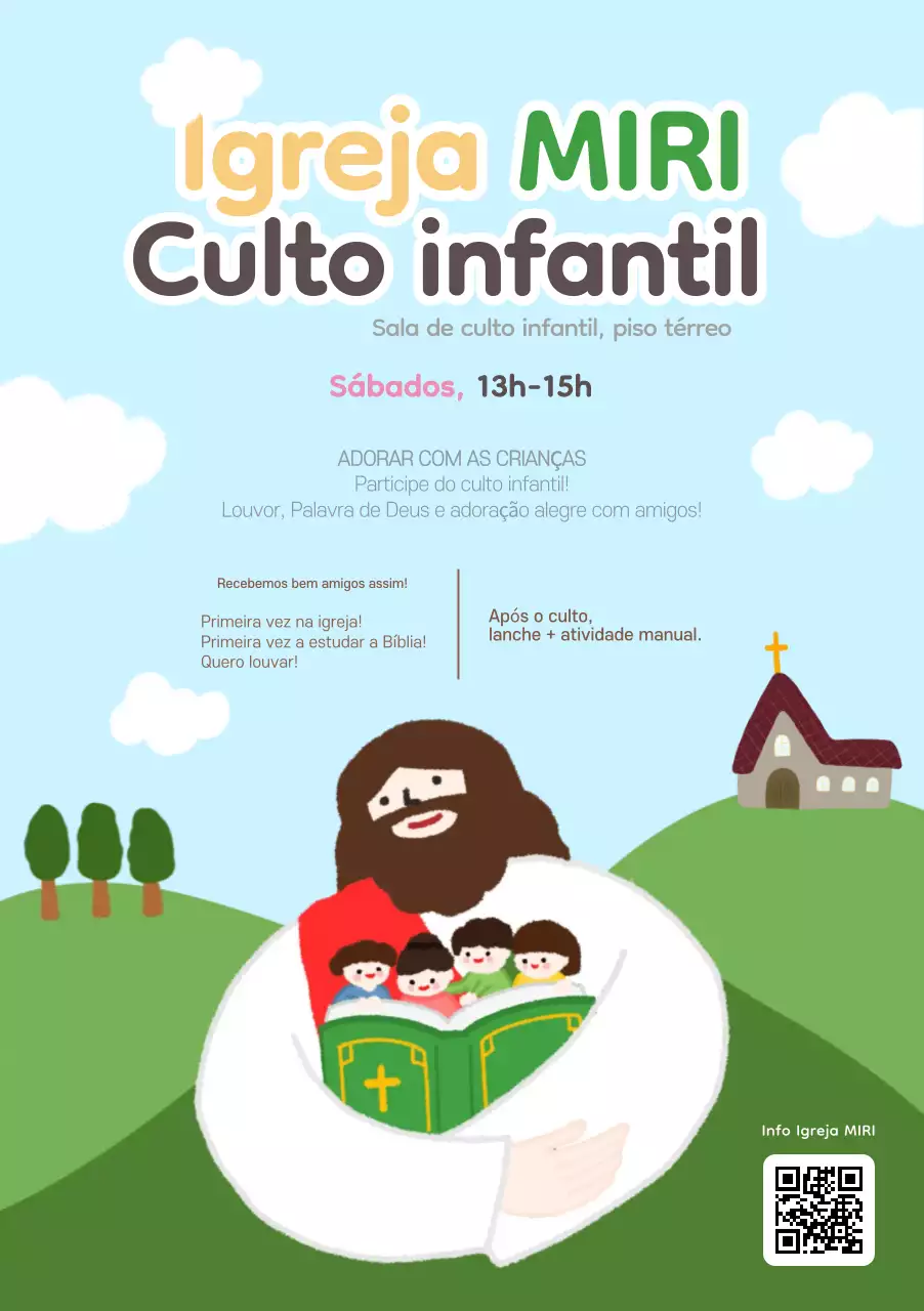 Guia de Culto Infantil Blue Baby