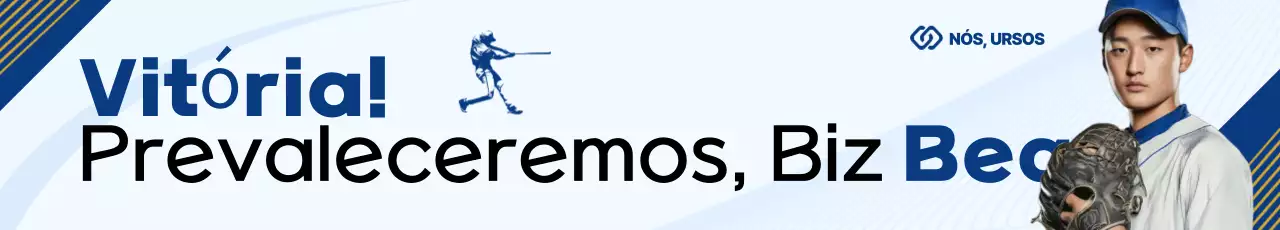 Promoção de beisebol moderno azul