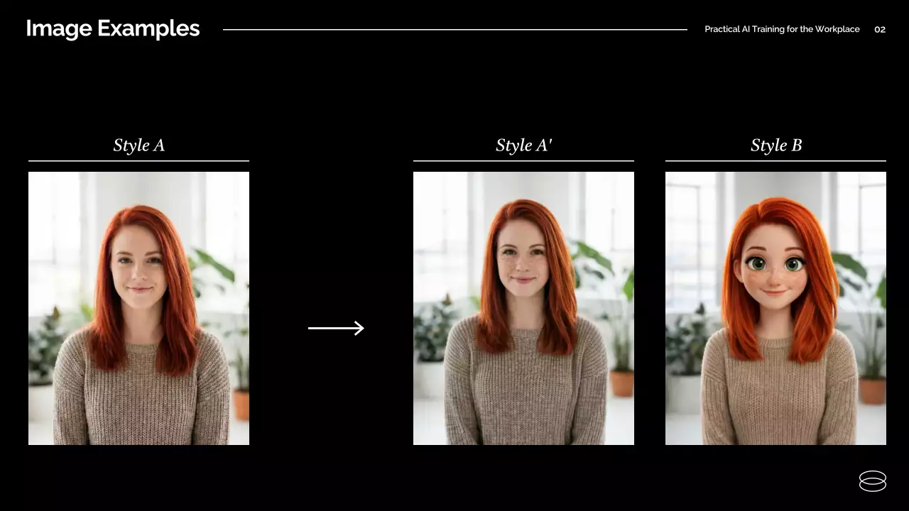 보라색 최신 AI 교육 가이드 프레젠테이션