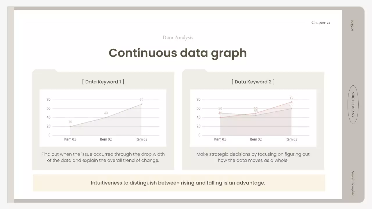 베이지색 심플 비즈니스 프레젠테이션 가이드