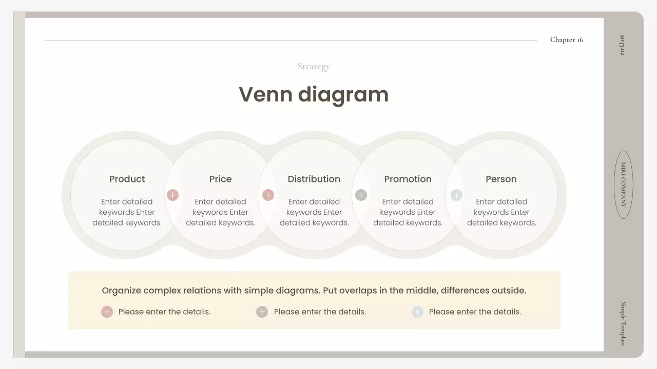 베이지색 심플 비즈니스 프레젠테이션 가이드