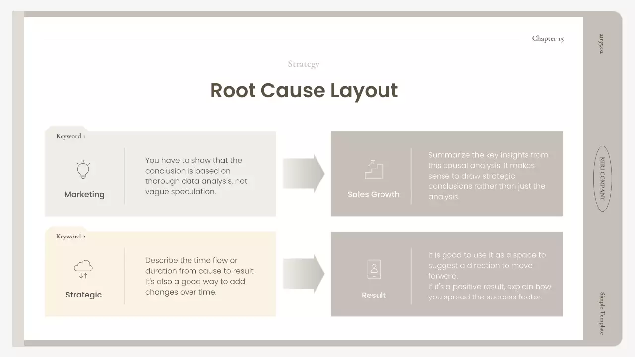 베이지색 심플 비즈니스 프레젠테이션 가이드