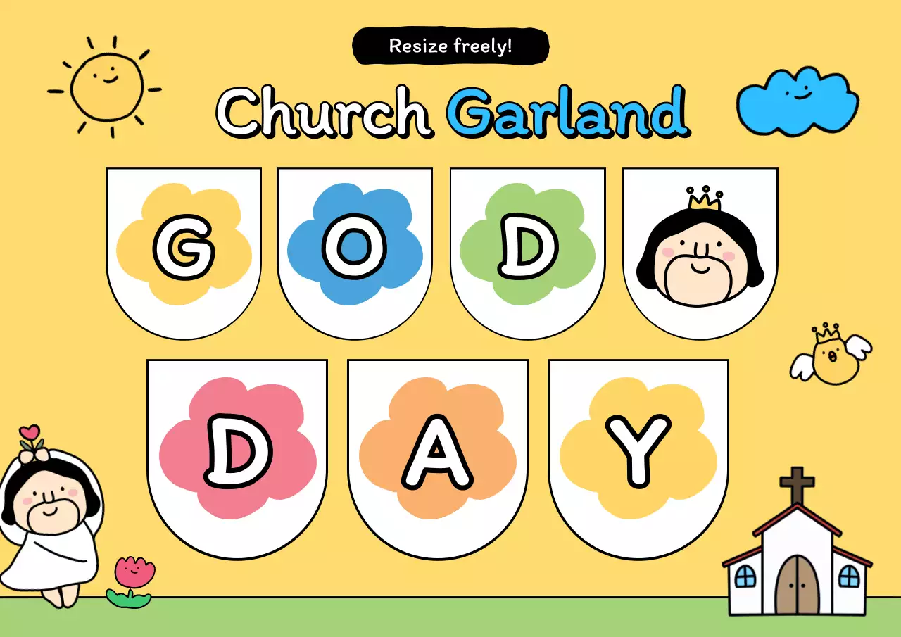 panduan dekorasi gereja sederhana berwarna kuning