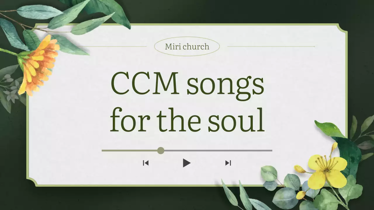 green elegant spiritual playlist