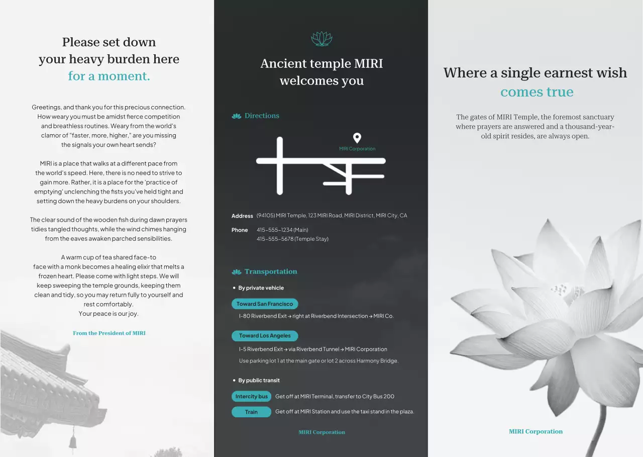 Mint Simple Guide Notice