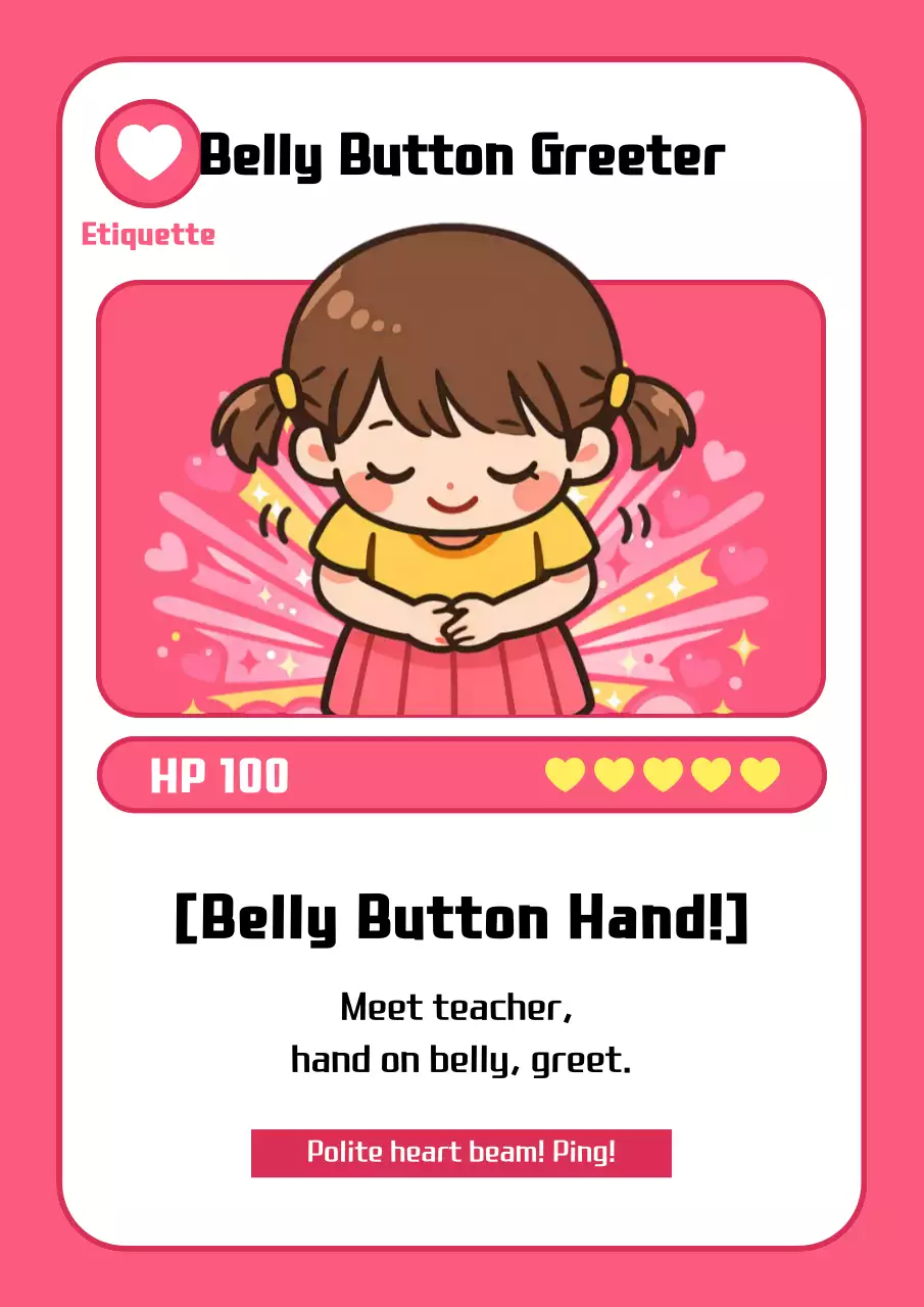 Pink Baby Etiquette Training Guide