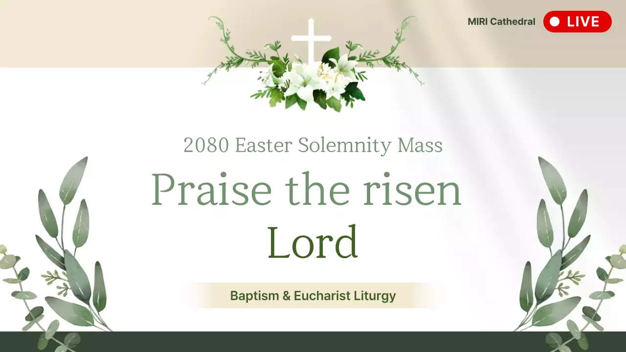White Clean Easter Mass Guide