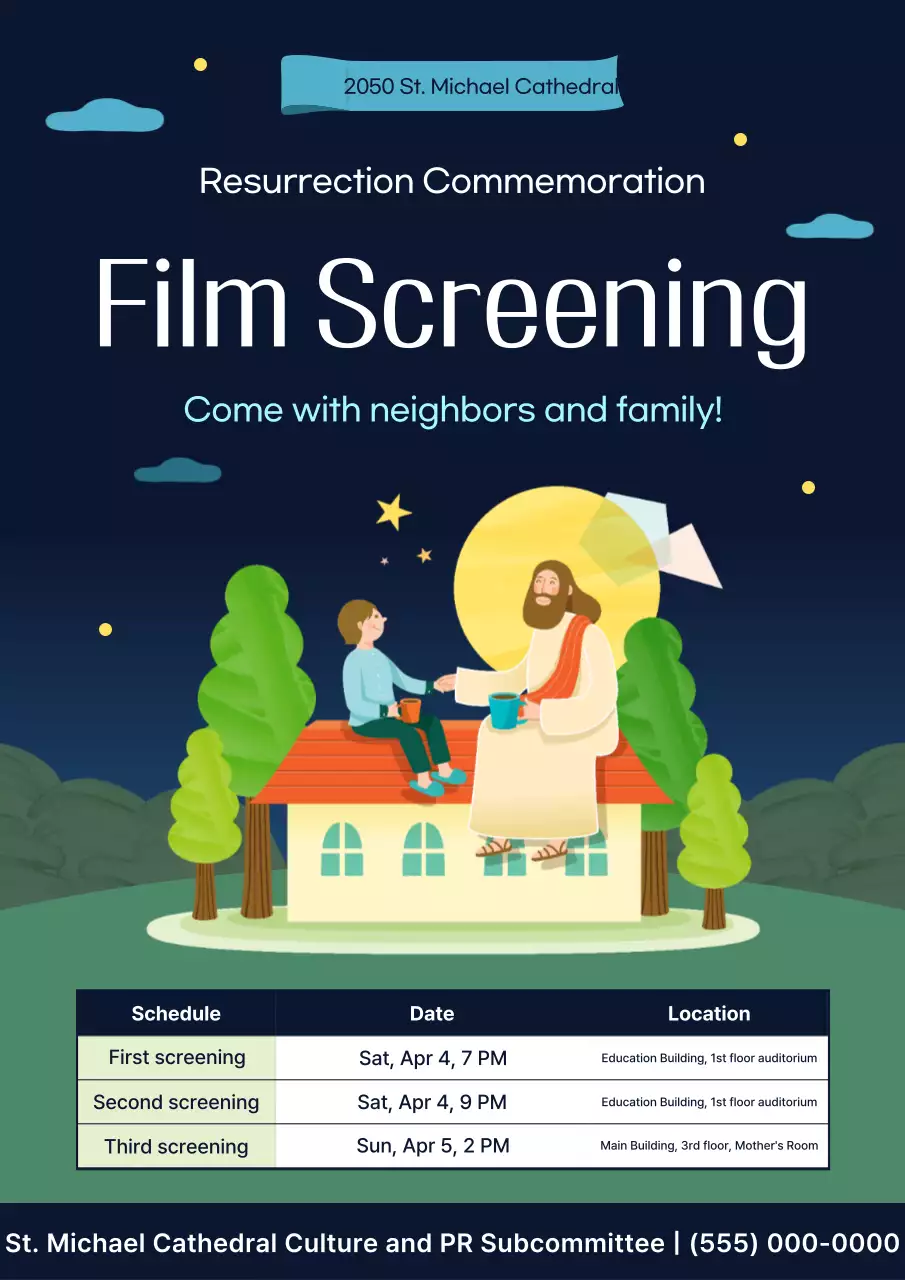 Blue Clean Easter Movie Screening Guide