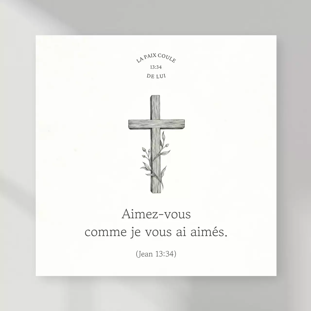 Guide de mots chrétiens simples et blancs