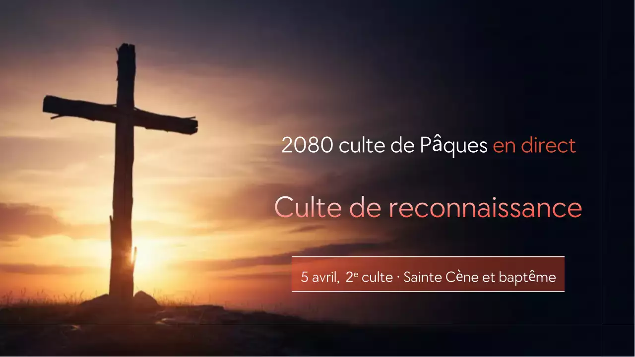 Guide simple du service de Pâques d'Orange