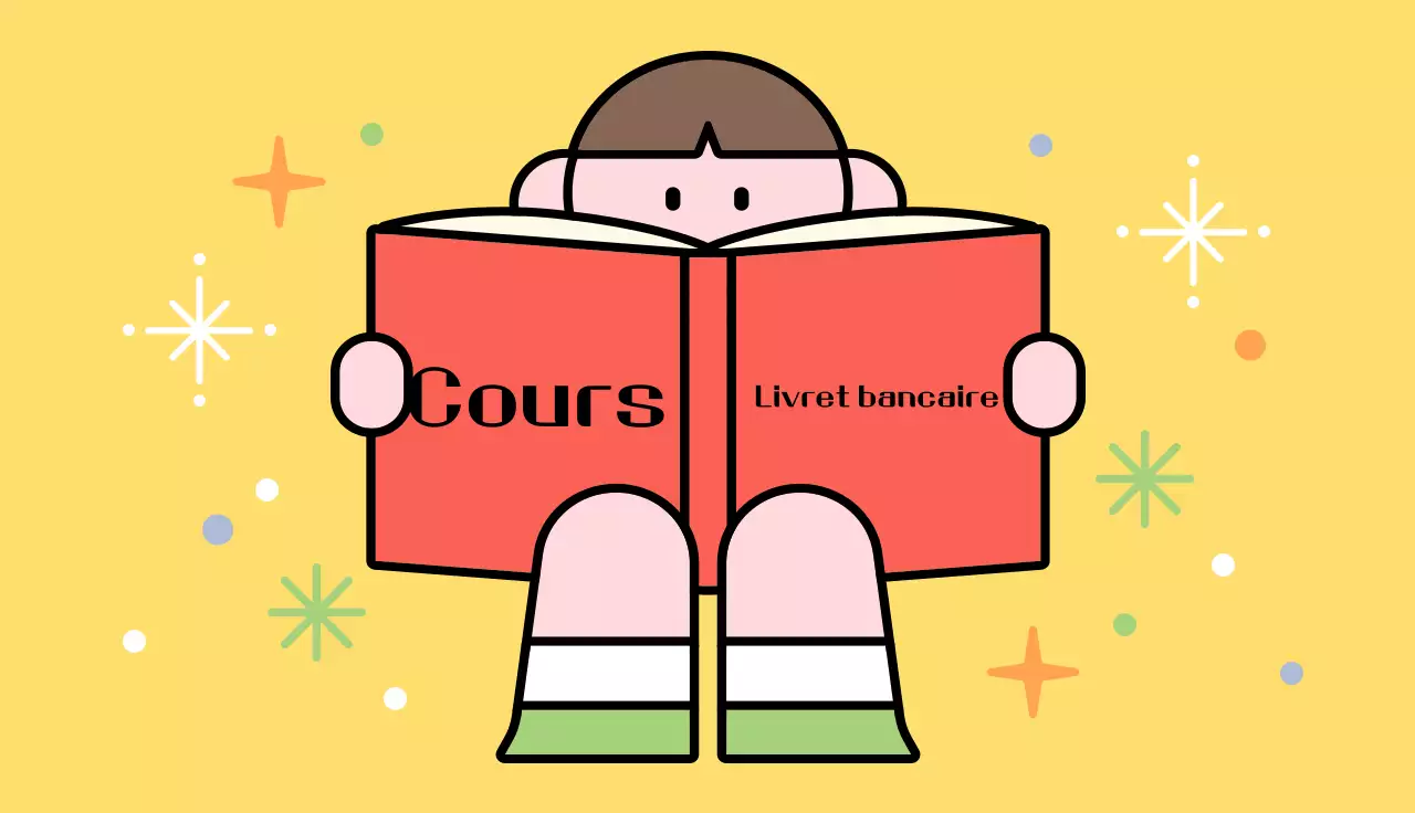 Guide du carnet de lecture jaune mignon
