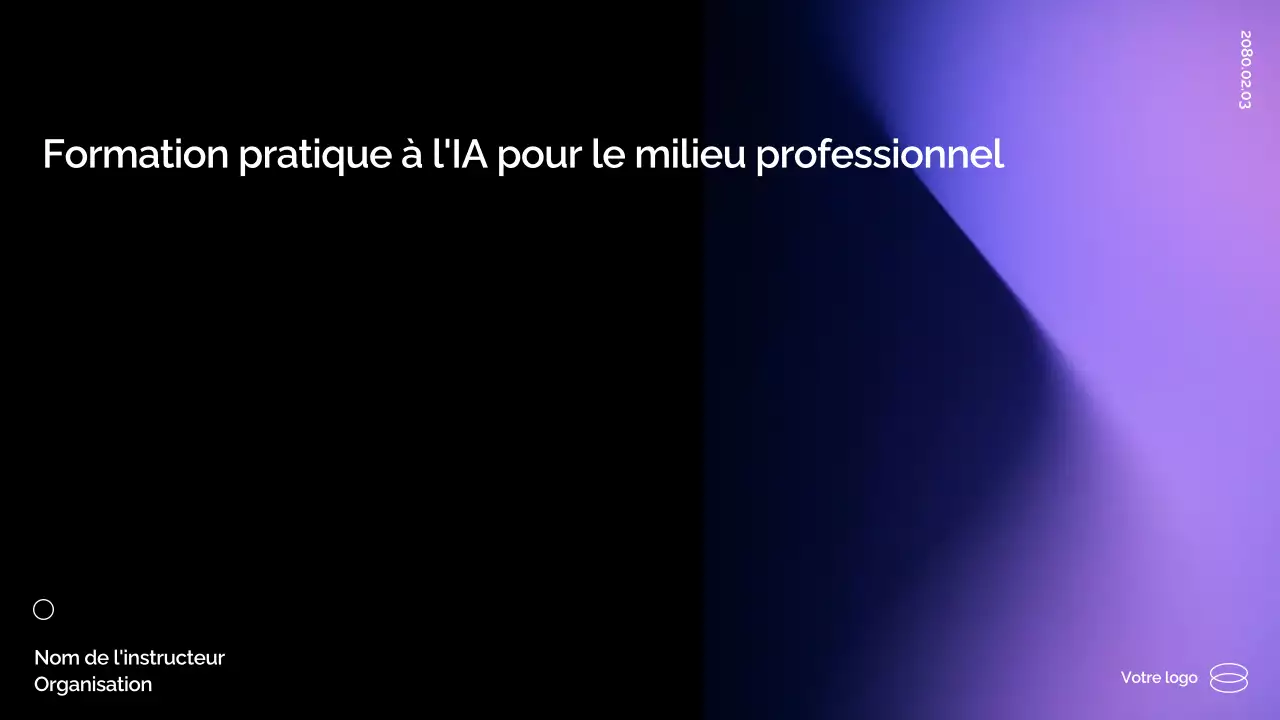 Présentation du guide de formation Purple Modern AI