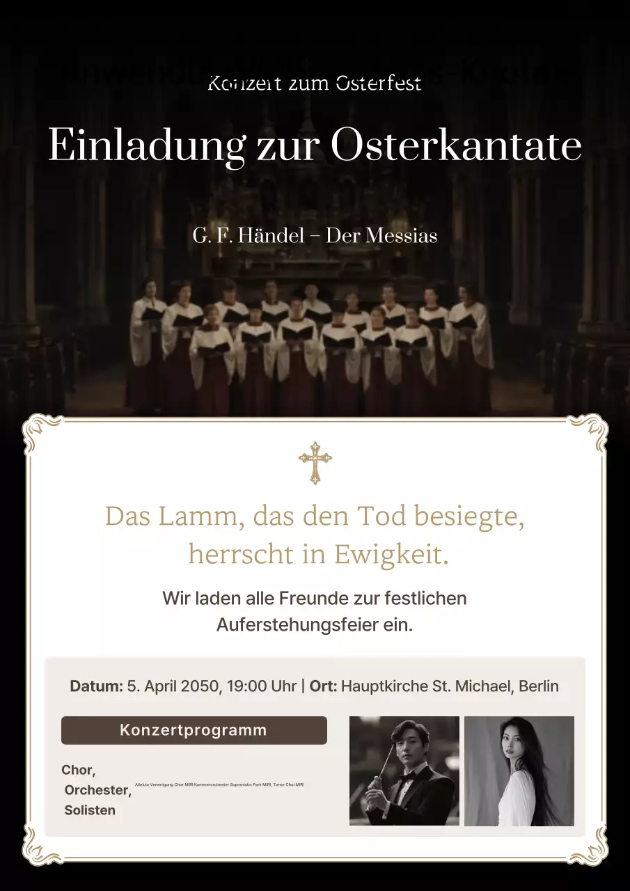 Einladung zum Beige Classic Osterkonzert
