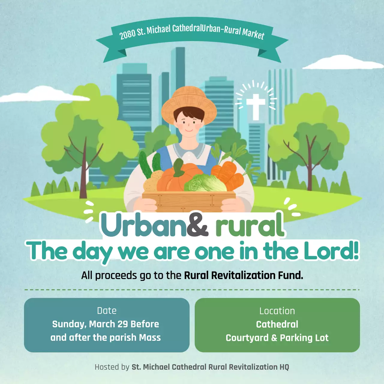 친환경적인 간단한 커뮤니티 행사