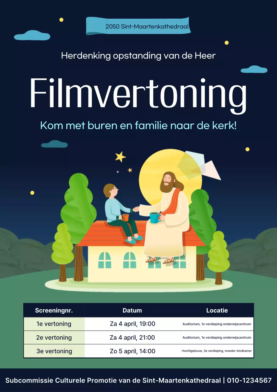 Gids voor Blue Clean Paasfilmvertoningen