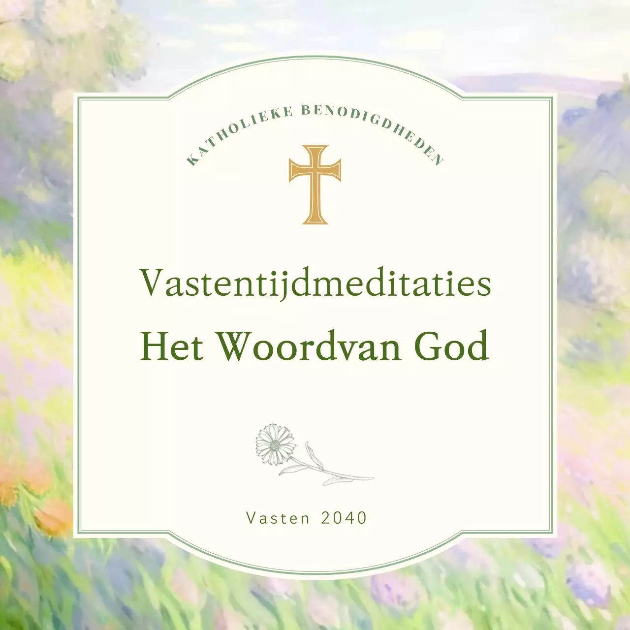 Handleiding voor de groene minimalistische meditatie