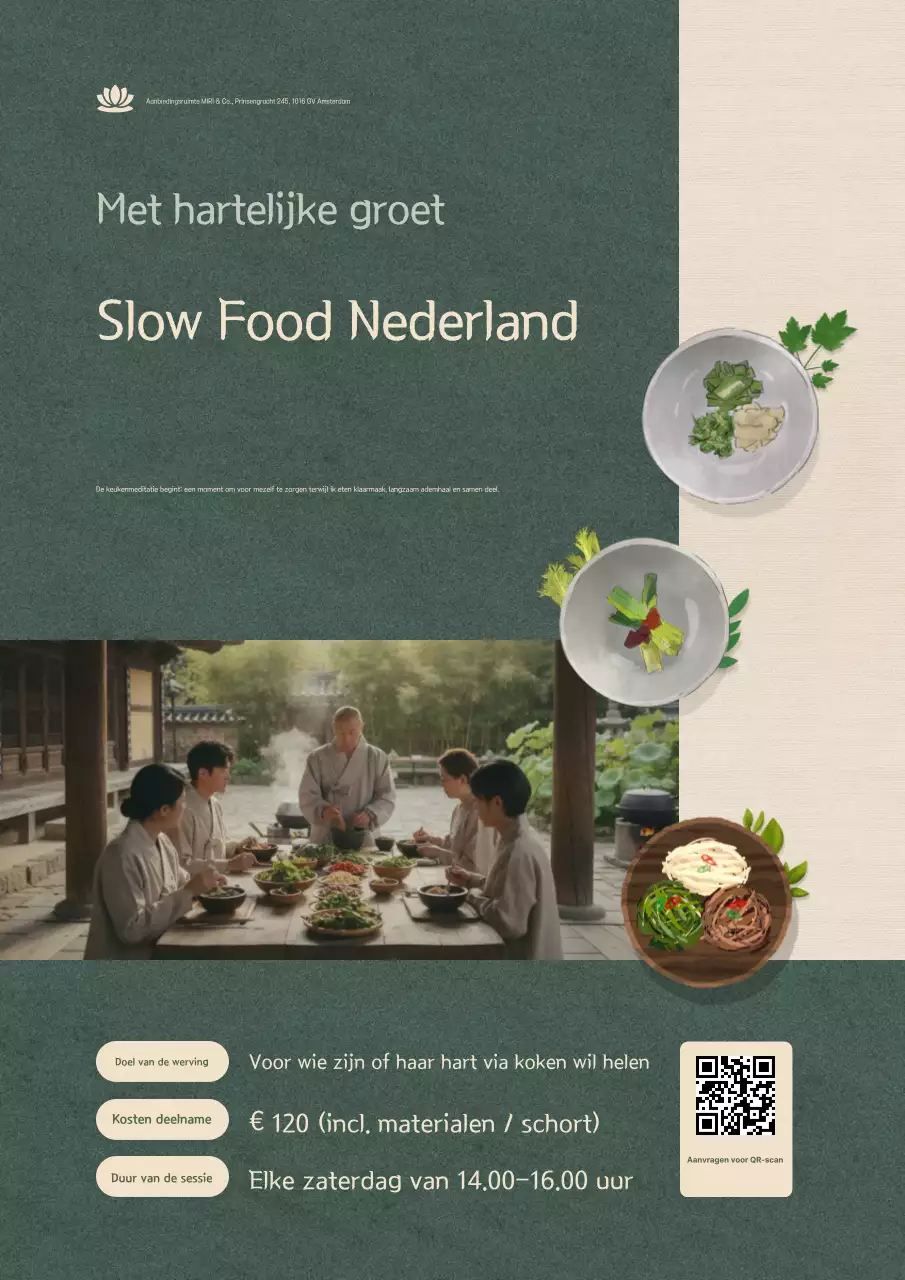 Green Simple Slow Meal Wervingsgids