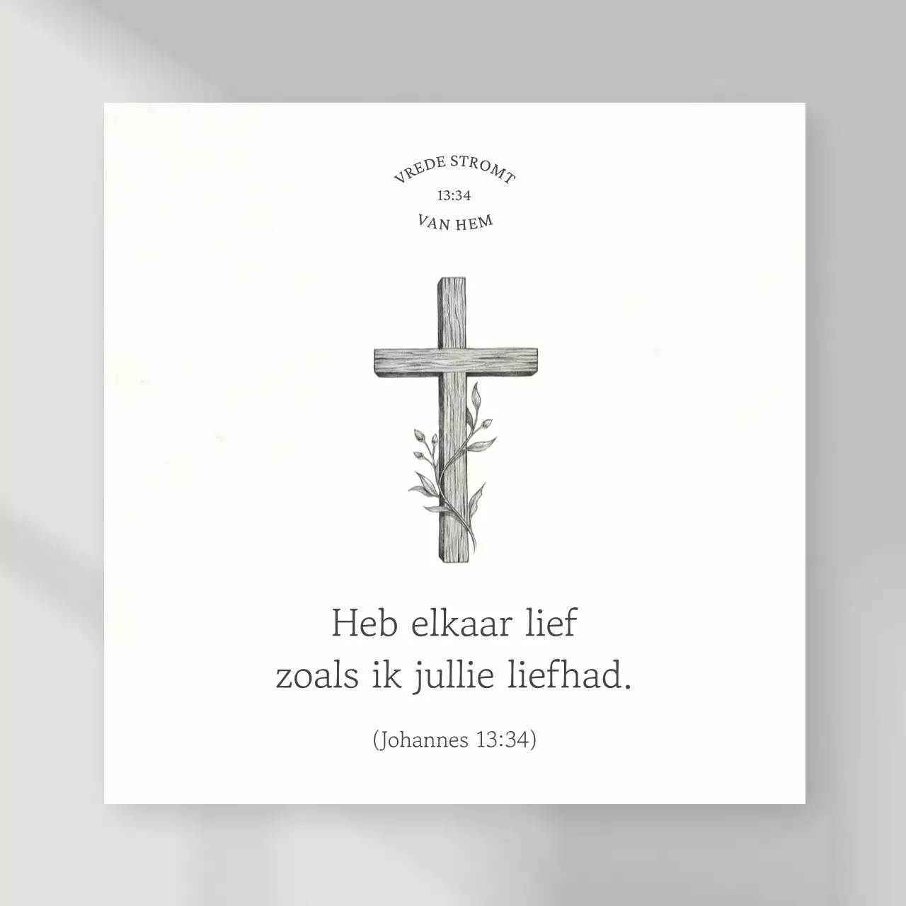 Witte, eenvoudige christelijke woordgids