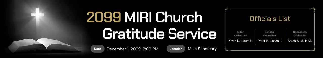 black classic church event