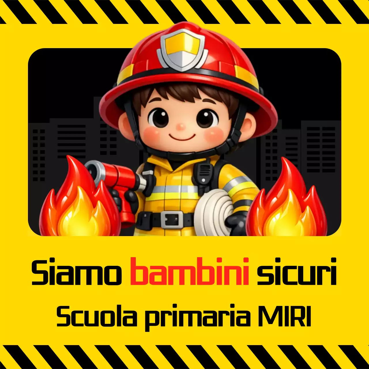 Formazione sulla sicurezza pulita gialla