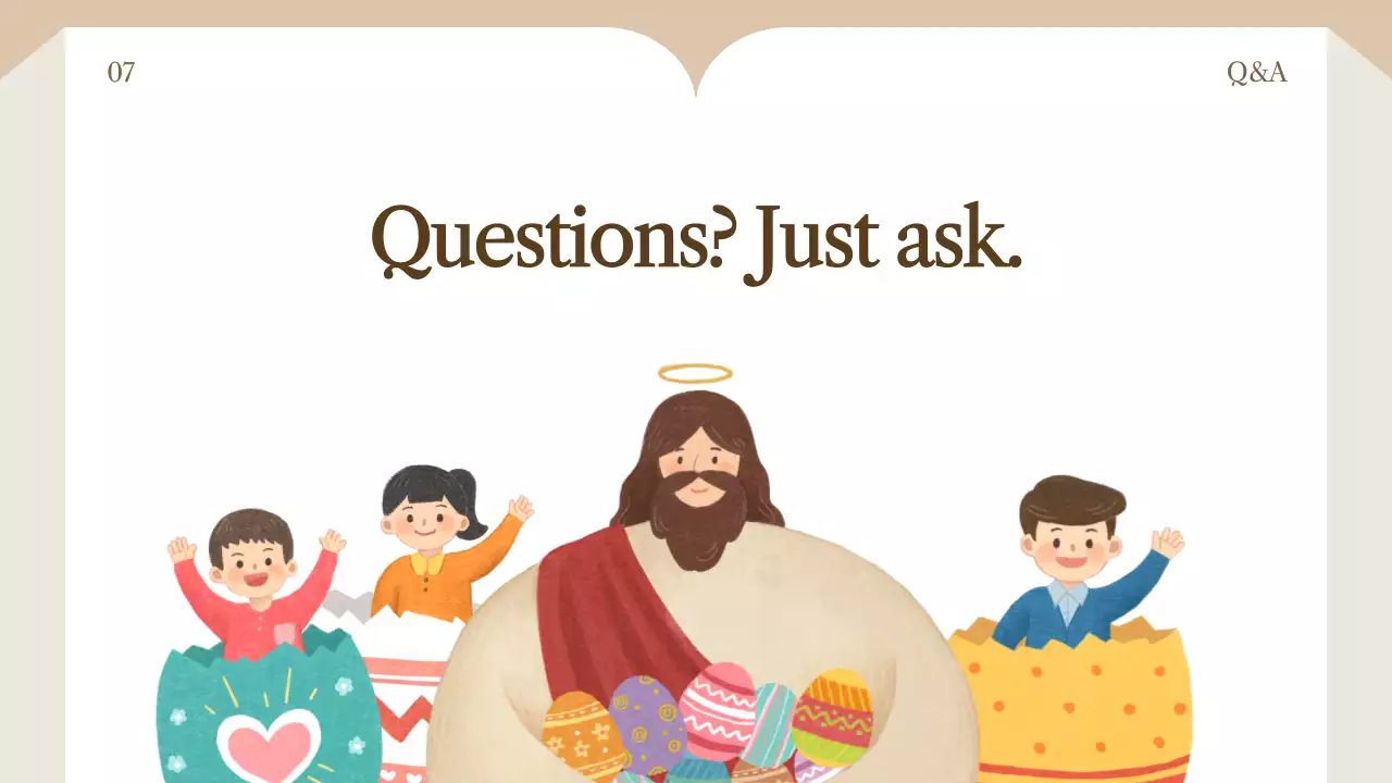 갈색 간략 종교 교육 안내서