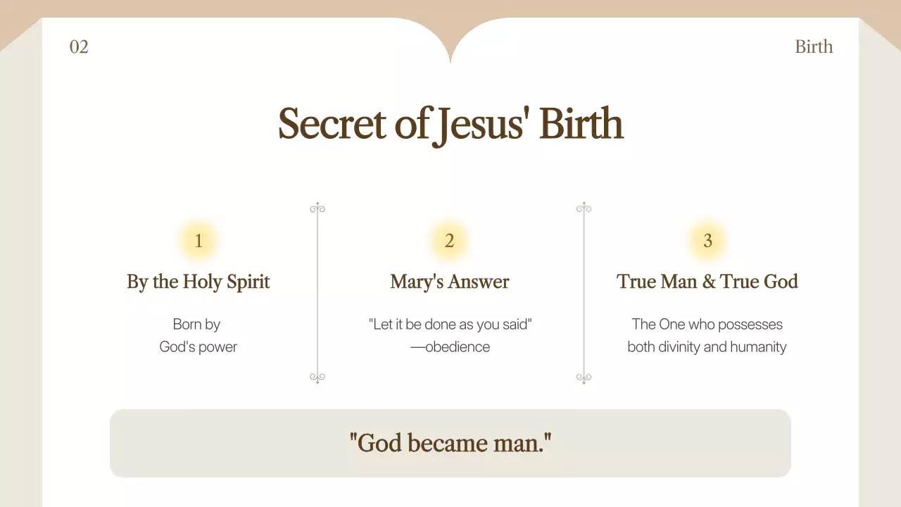 갈색 간략 종교 교육 안내서