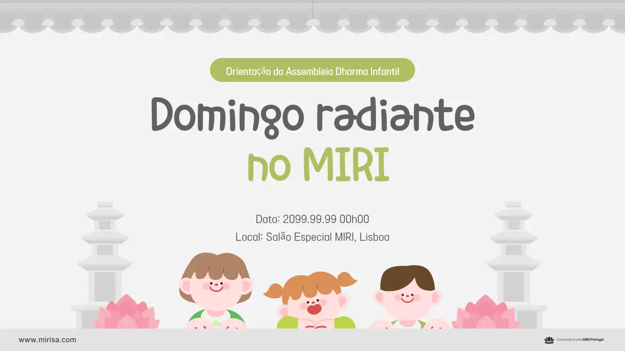 Guia de Serviço Dharma Simples para Crianças Gray