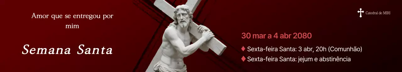Guia Vermelho Limpo para a Semana Santa