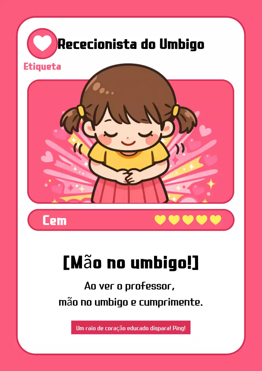Guia de Etiqueta para Bebês Rosa